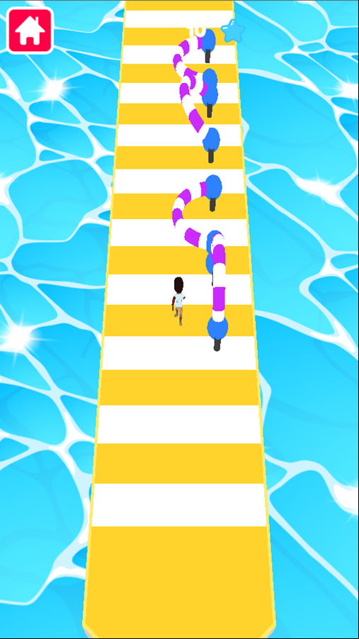 Fun Catch Up 3D Game Next Level Screenshot.