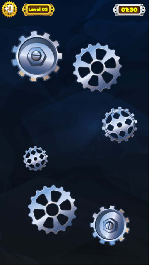Gear Puzzle Game Play Screenshot.