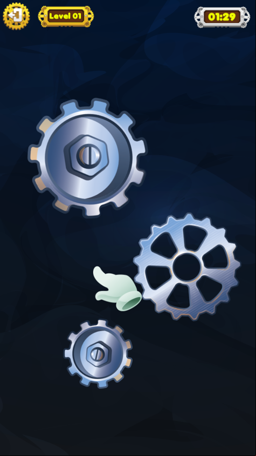 Gear Puzzle Game How To Play Screenshot.