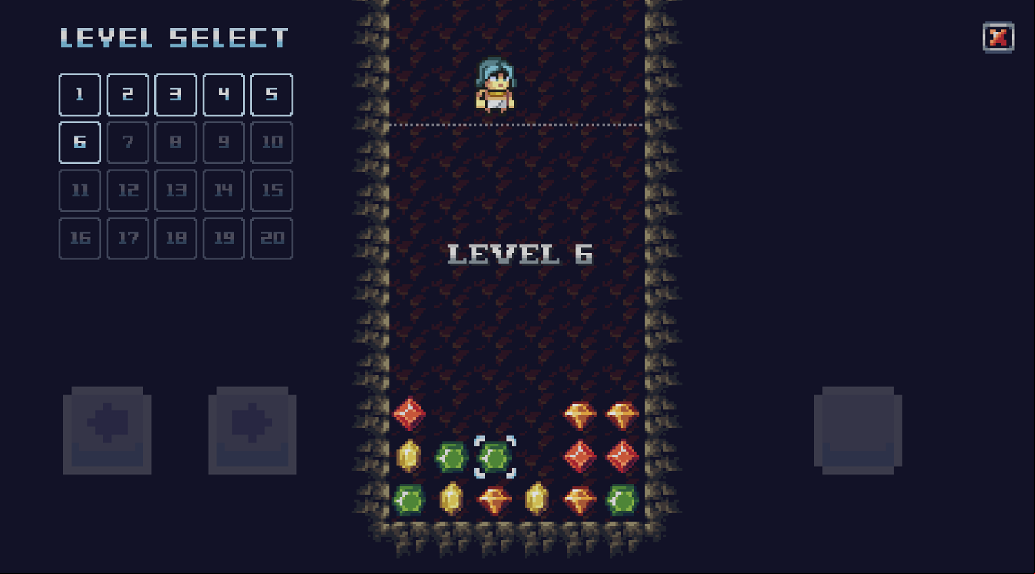 Gem Blitz Match Mastery Game Level Progress Screenshot.