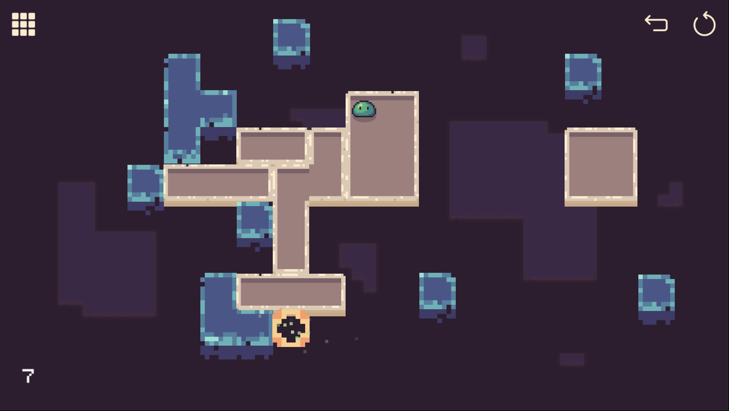 Glutek Game Complex Level Screenshot.