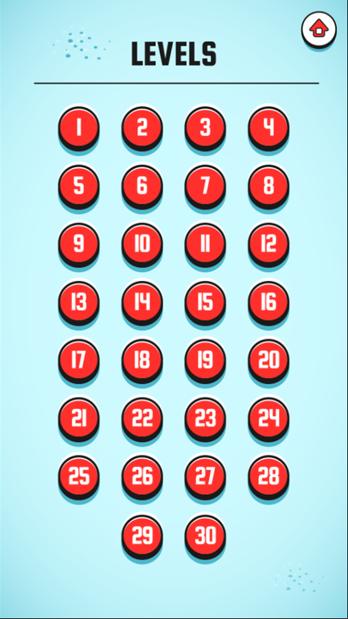 Golf World Game Level Select Screen Screenshot.