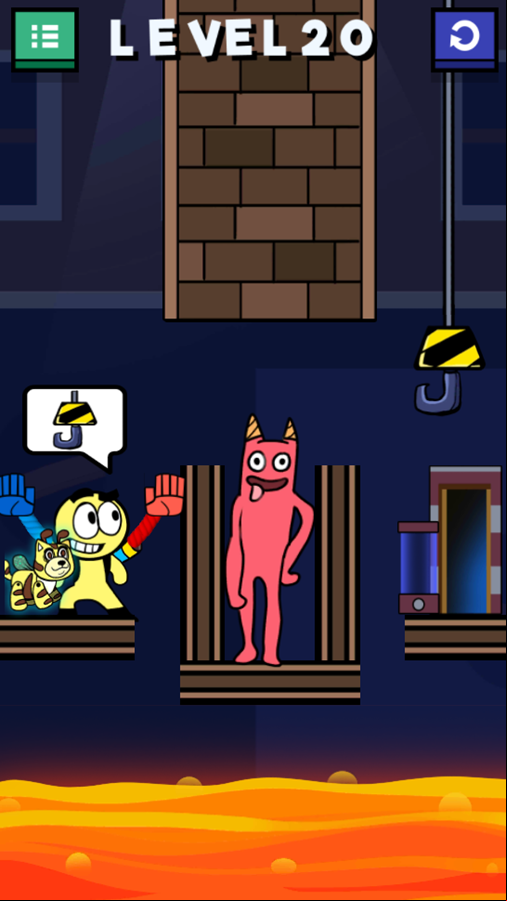 Grab Pack BanBan Game Level Progress Screenshot.