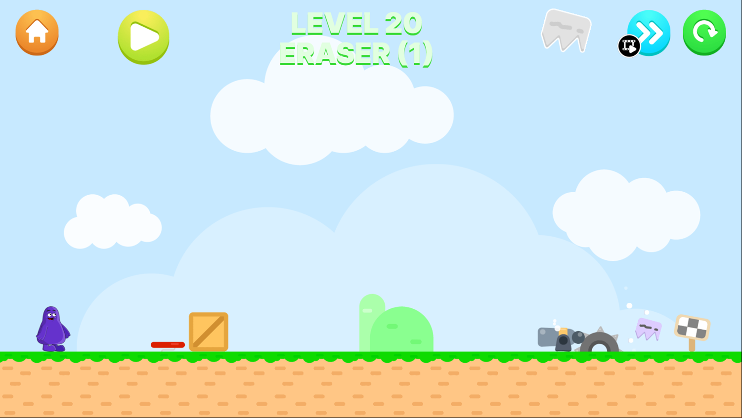 Grimace Shake Game Final Level Screenshot.