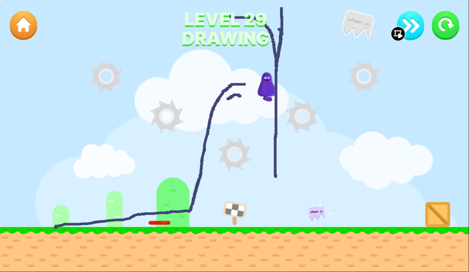 Grimace Shake Game Level 29 Screenshot.