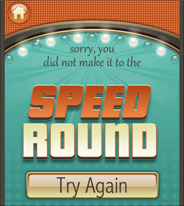 Guess It Game No Speed Round Screen Screenshot.