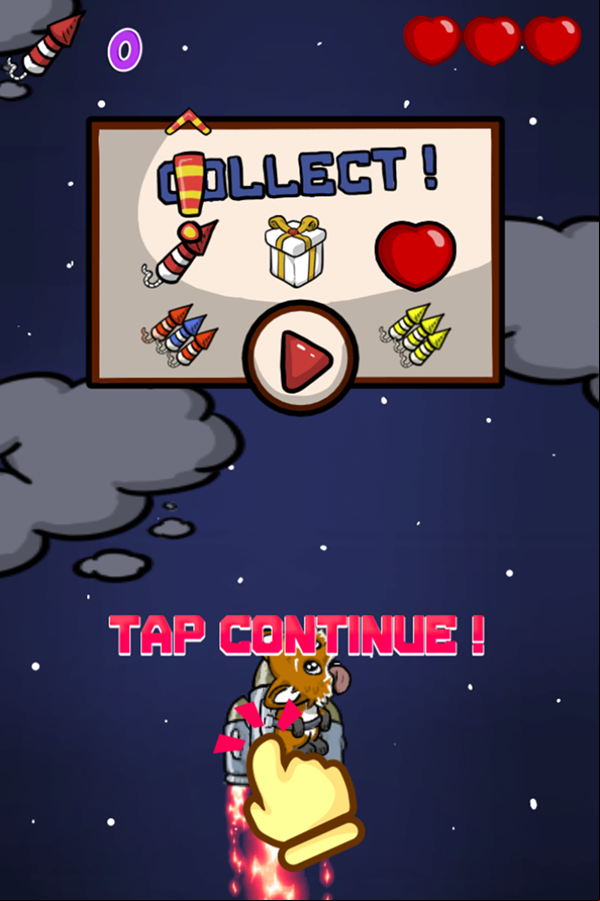 Guy Fox Game Instructions Screenshot.