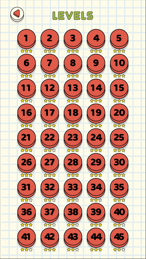Happy Filled Glass 2 Game Level Select Complete Screenshot.