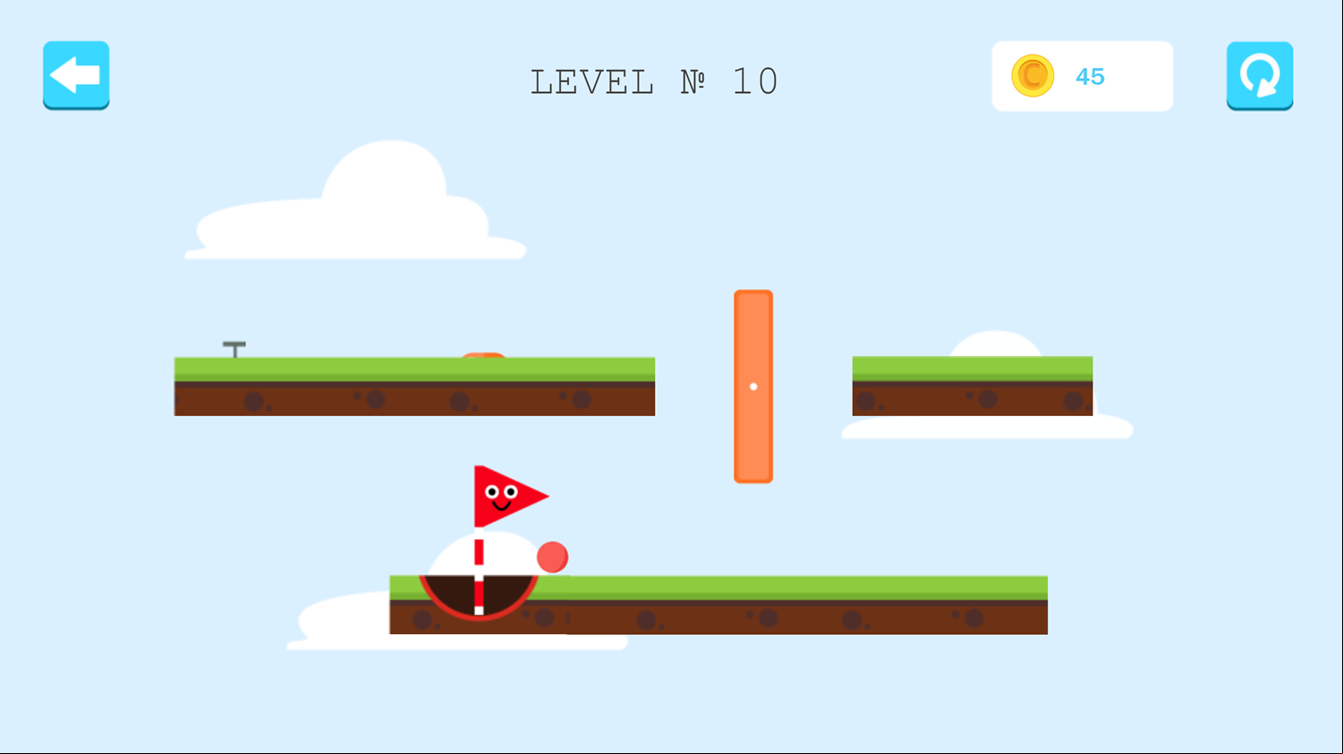 Happy Golf Game Screenshot.