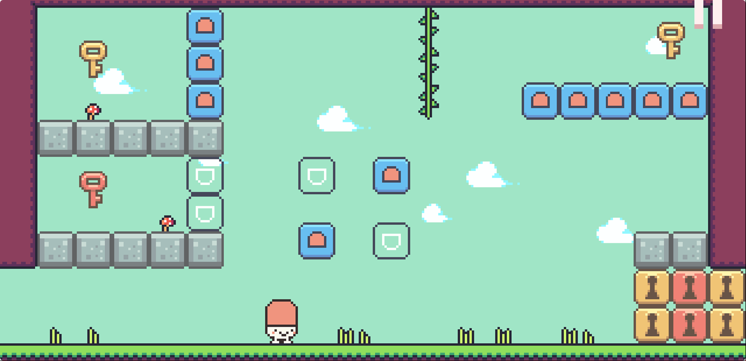 Head Throw Puzzle Game Go Both Ways Screenshot.