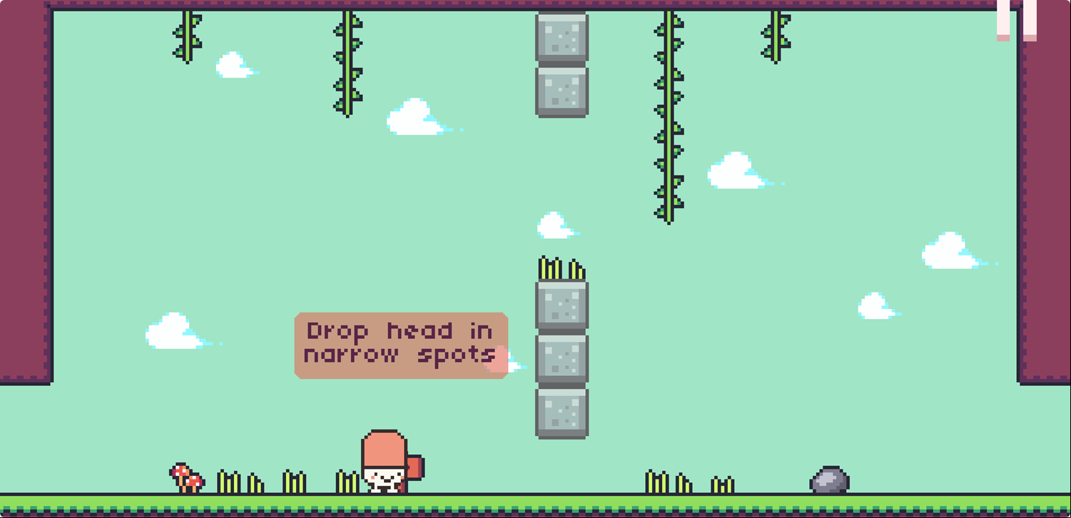 Head Throw Puzzle Game Lose Your Head Screenshot.