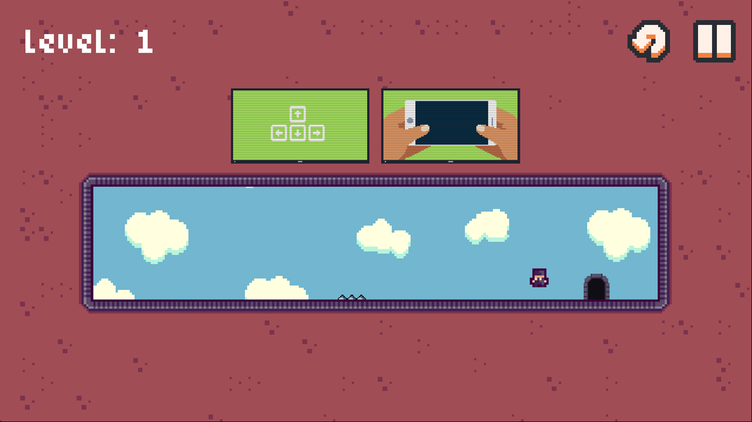 Hiccups Guy Game Level Play Screenshot.