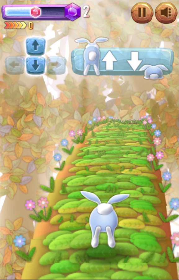 Hop Don't Stop Game Jump Instructions Screenshot.