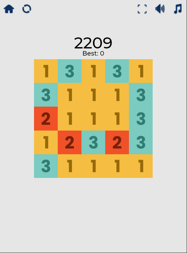 Impossible 10 Game Next Level Screenshot.