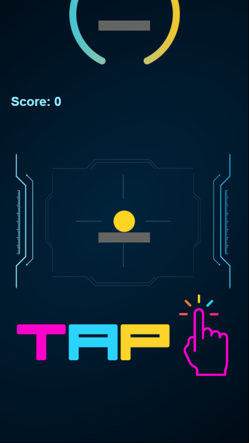Infinite Jumper Game Start Screenshot.