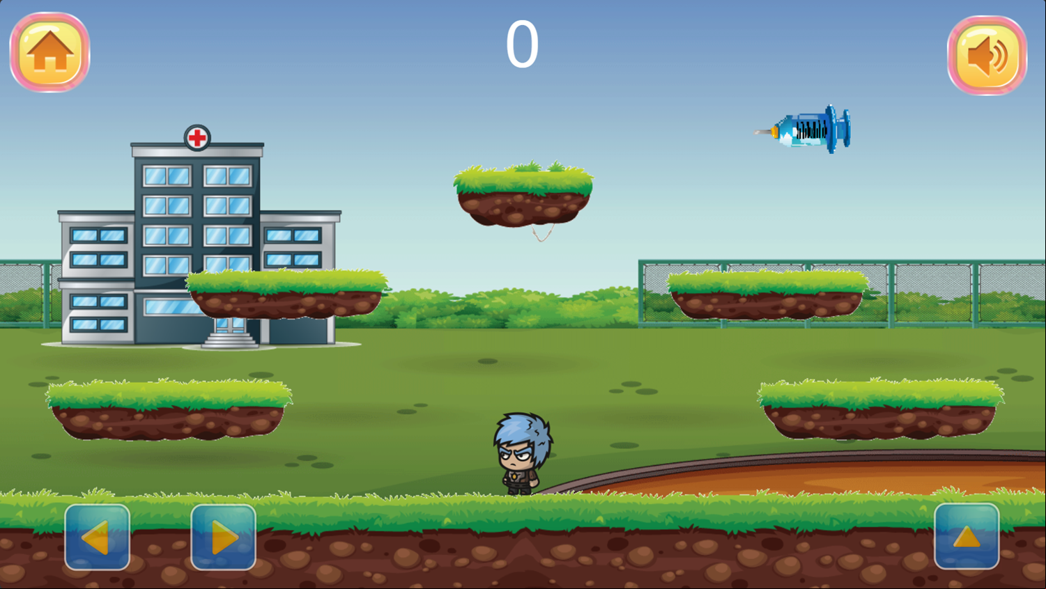 Injection Invasion Game Start Screenshot.
