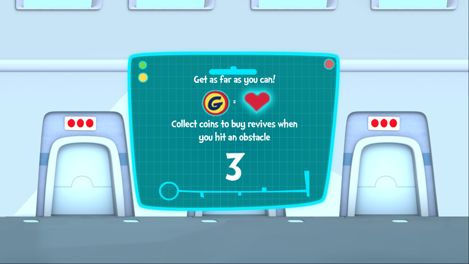 Inspector Gadget Super Spy Gauntlet Game Instruction Screenshot.