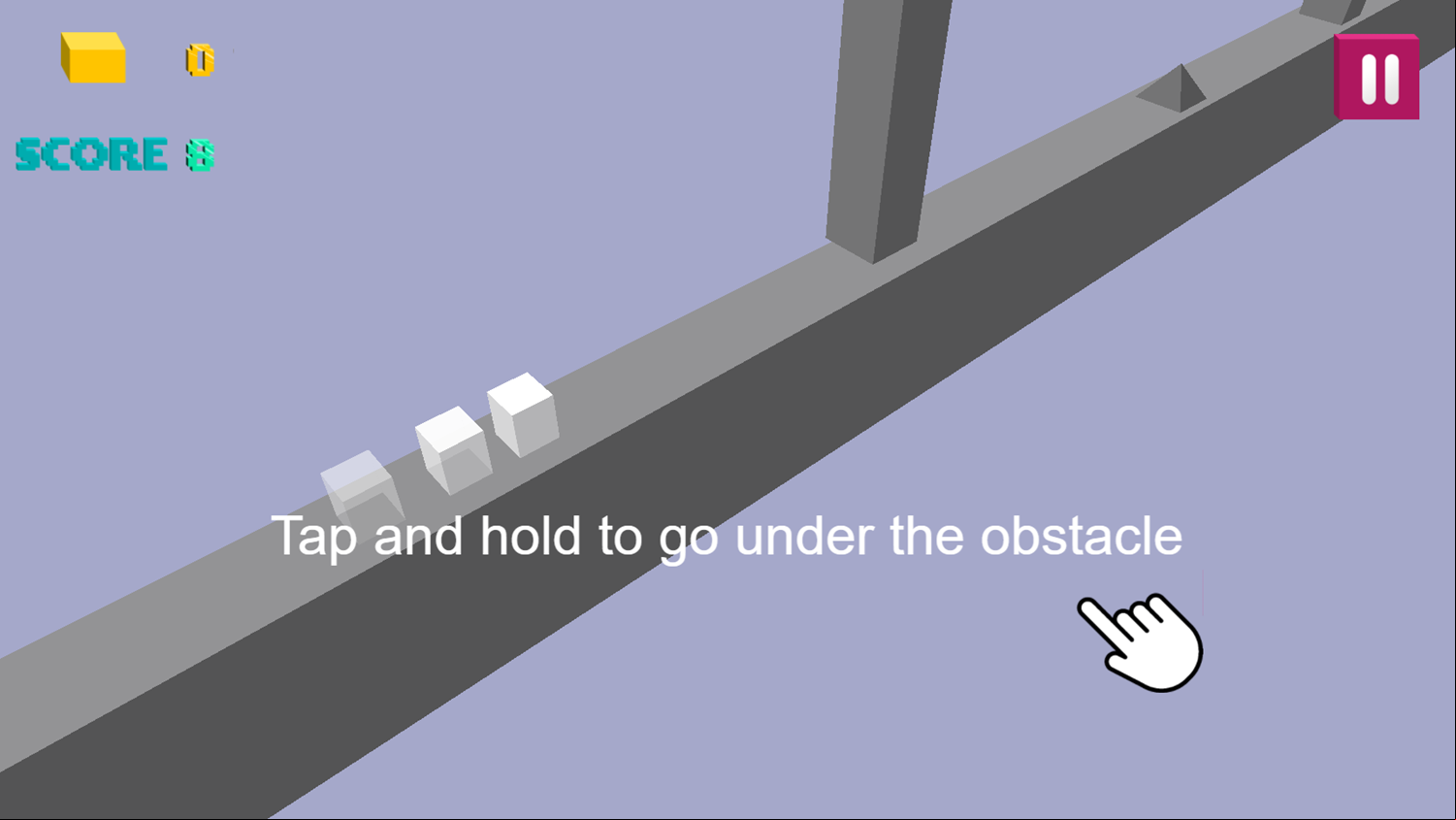 Isometric Run Game How To Play Screenshot.