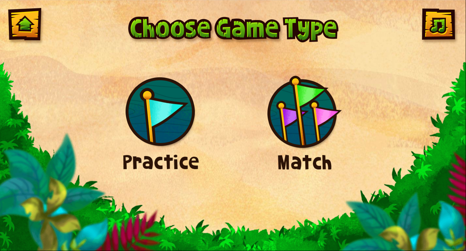 Jake & the Neverland Pirates Puttin Pirates Game Play Mode Screen Screenshot.