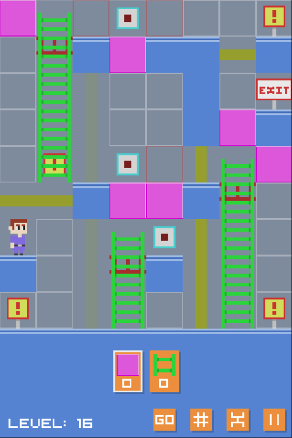 Joe Lost 2 Game Level 16 Walkthrough Screenshot.