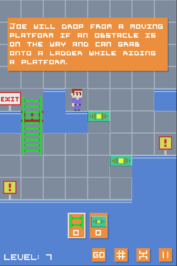 Joe Lost 2 Game Level 7 Walkthrough Screenshot.