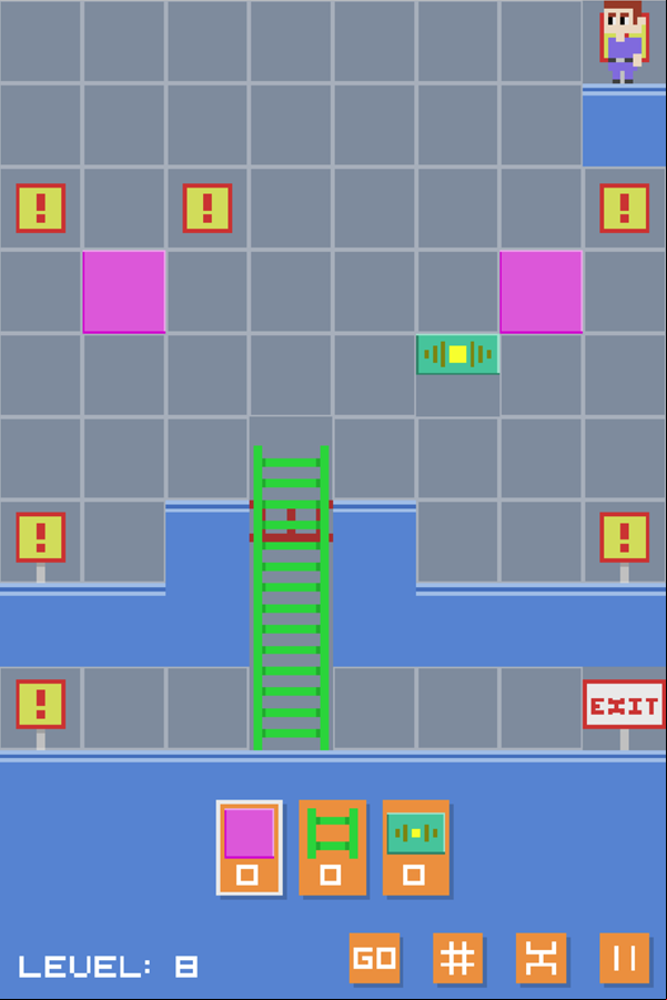 Joe Lost 2 Game Level 8 Walkthrough Screenshot.