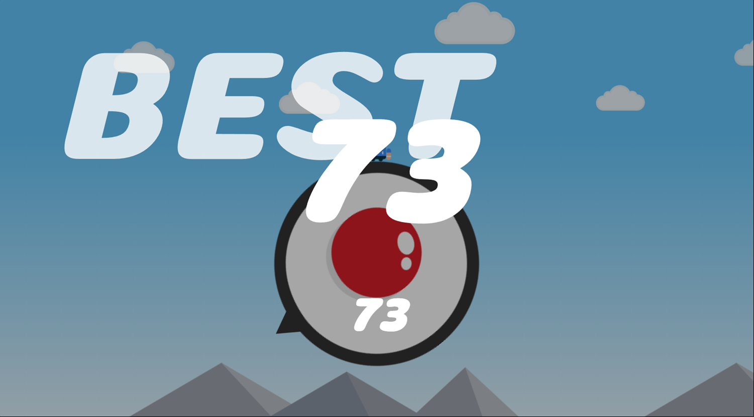 Jump World Game Best Score Screenshot.