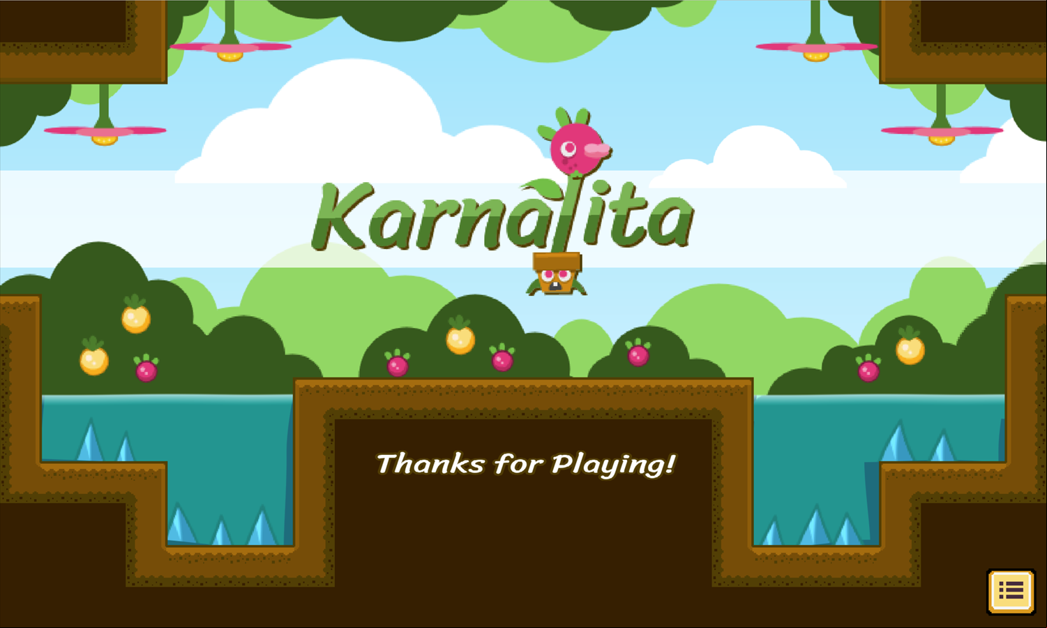 Karnalita Game Beat Screen Screenshot.