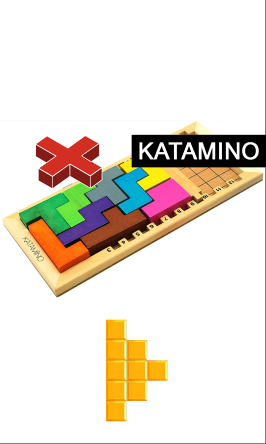 Katamino Game Welcome Screen Screenshot.
