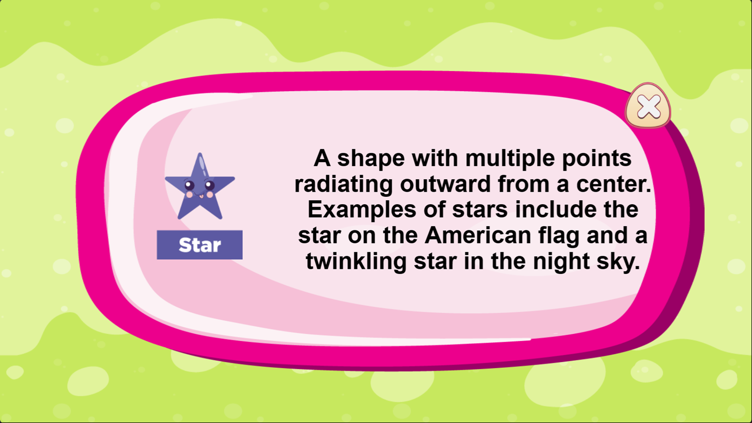 Kids Geometry Game About Star Screenshot.