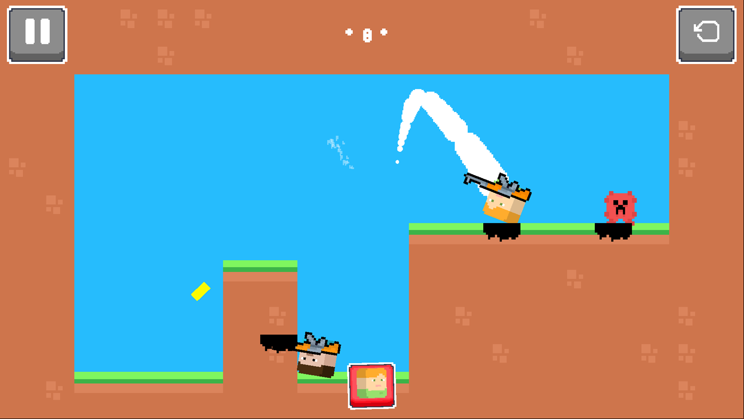 Killer Brothers Shoot Game Level Play Screenshot.