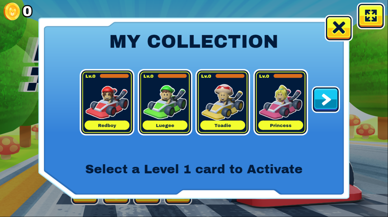 King Kong Kart Racing Game My Collection Screenshot.