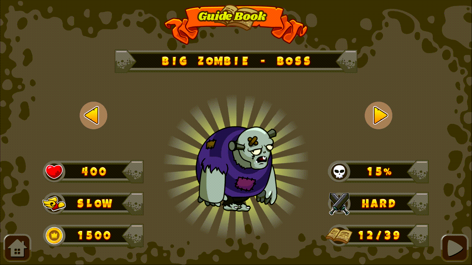 Kingdom Defense Guidebook Screenshot.