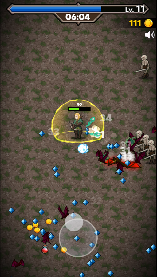 Kingdom Survivor Game Screenshot.