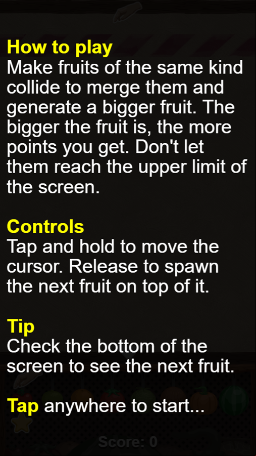 Kitchen Merger Game How To Play Screenshot.