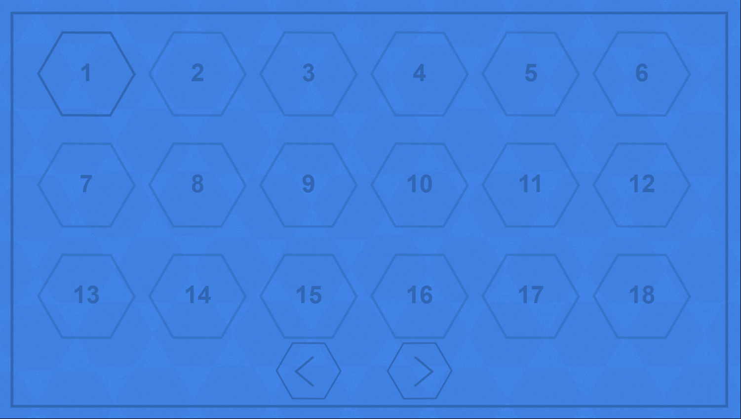 Knot Logic Game Level Select Screenshot.