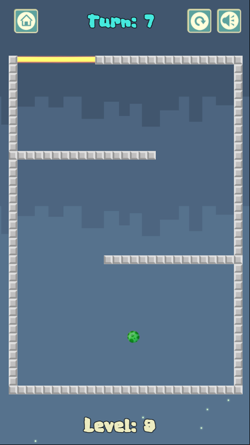 Launch The Ball Game Level Progress Screenshot.