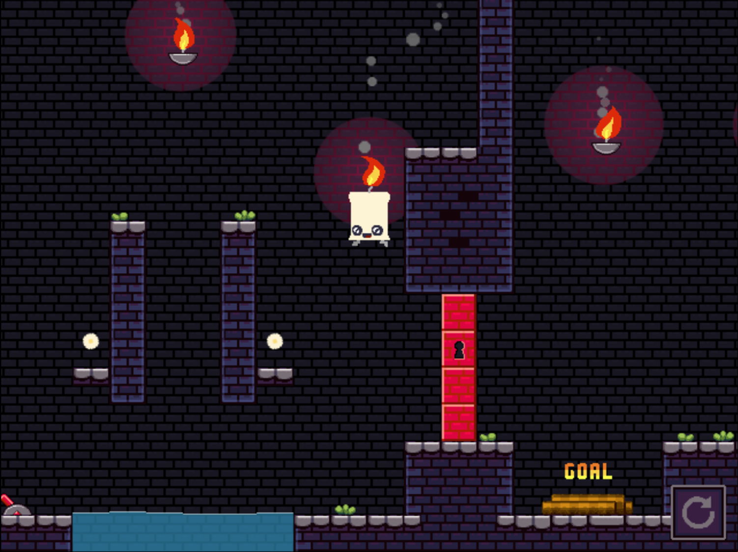 Lifespan Candle Game Screenshot.
