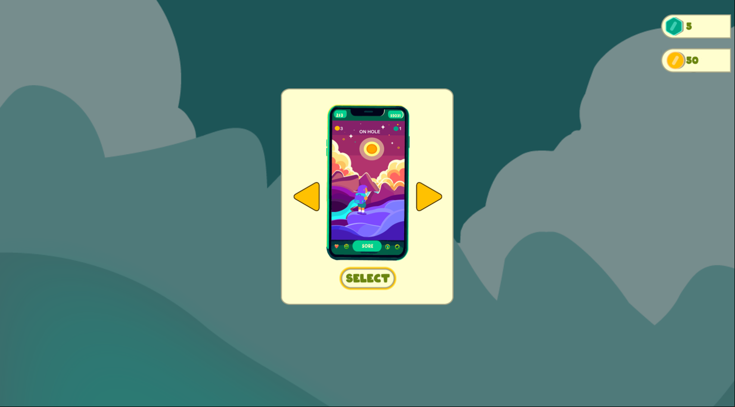 Line On Hole Game Shop Screenshot.