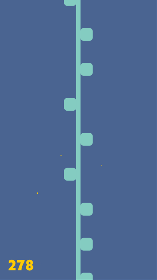 Line Side Game Over Screenshot.