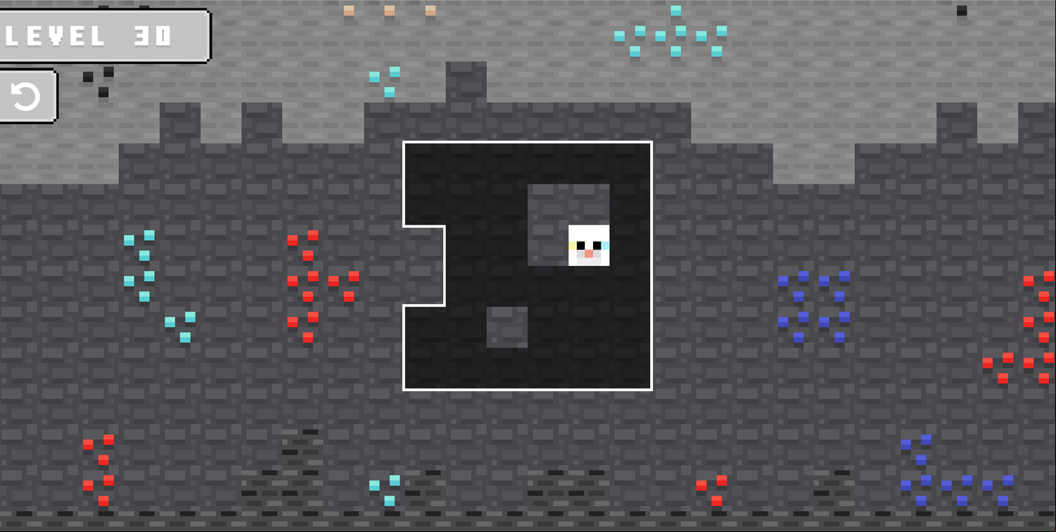 Longcat Game Final Level Screenshot.
