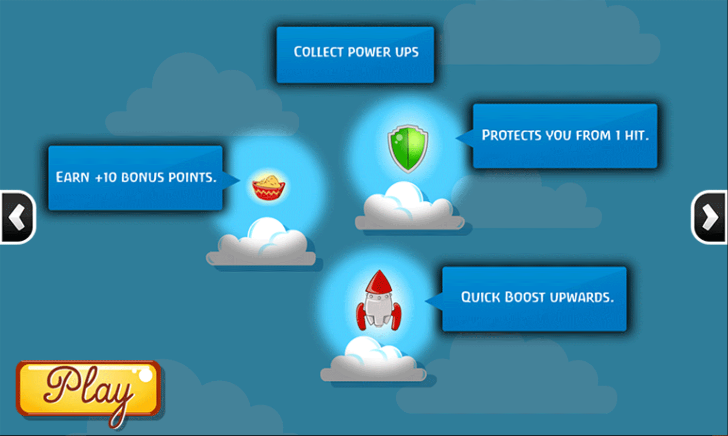 Looney Tunes Tweety Takes Off Game Instructions Screenshot.