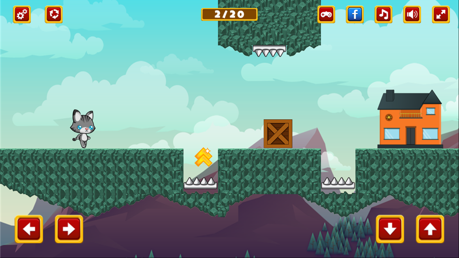 Lost Kitty Go Home Game Next Level Screenshot.
