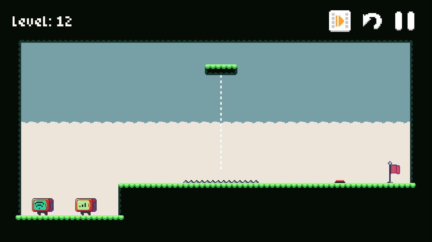 Lost Signal Game Final Level Screenshot.