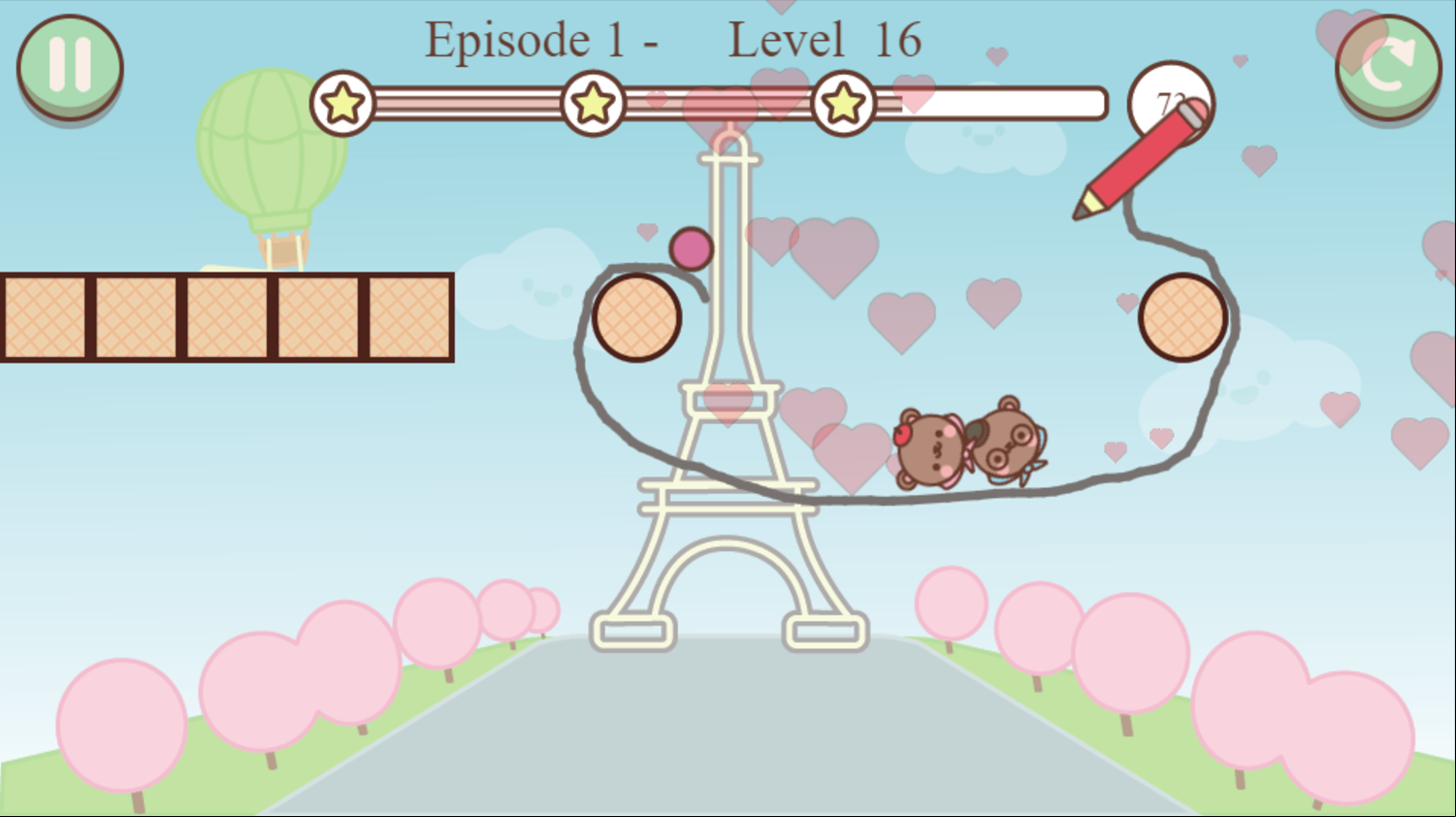 Love Bears Game Bears Connected Screenshot.
