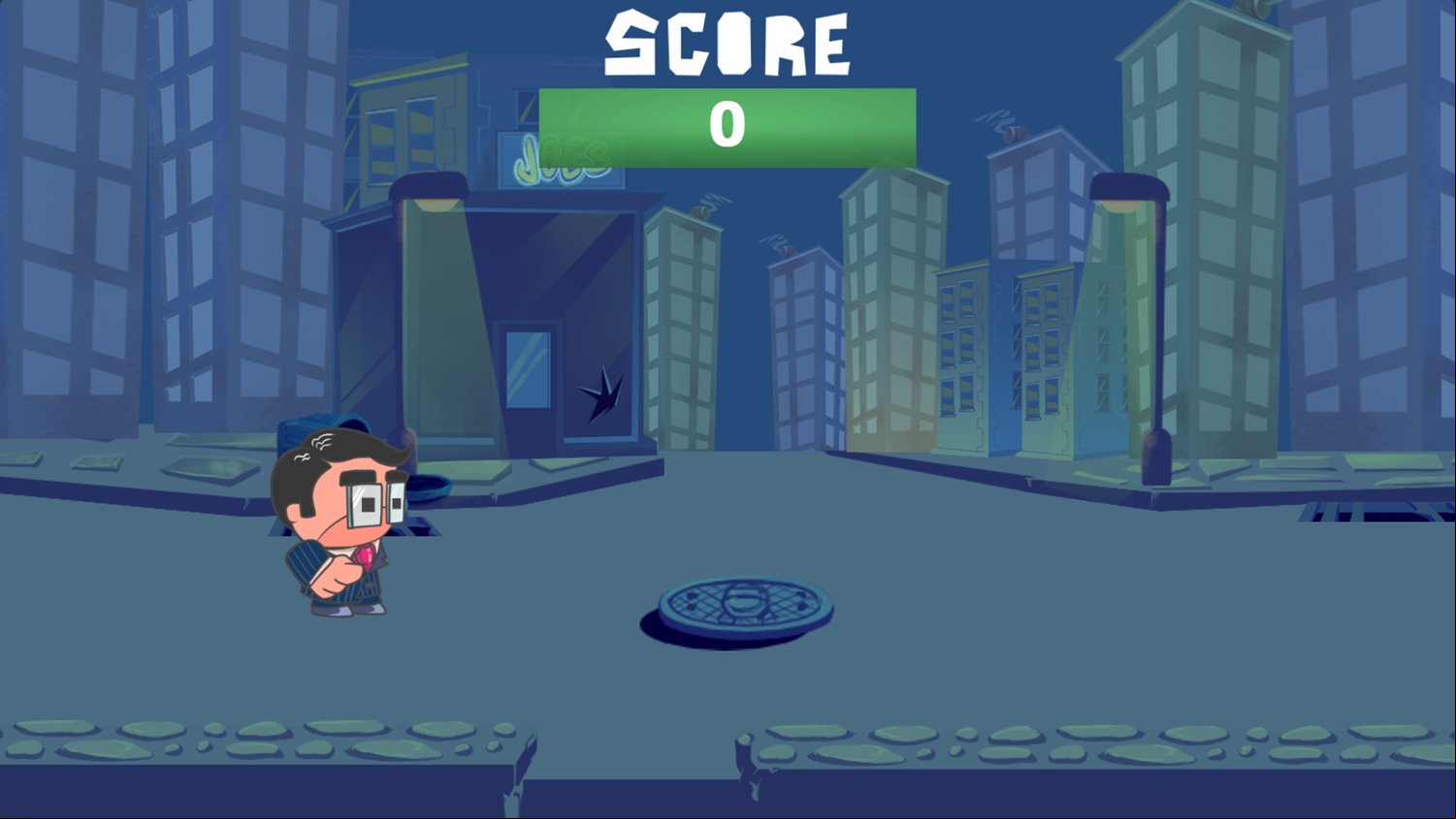 Mafia Boy Game Start Screenshot.