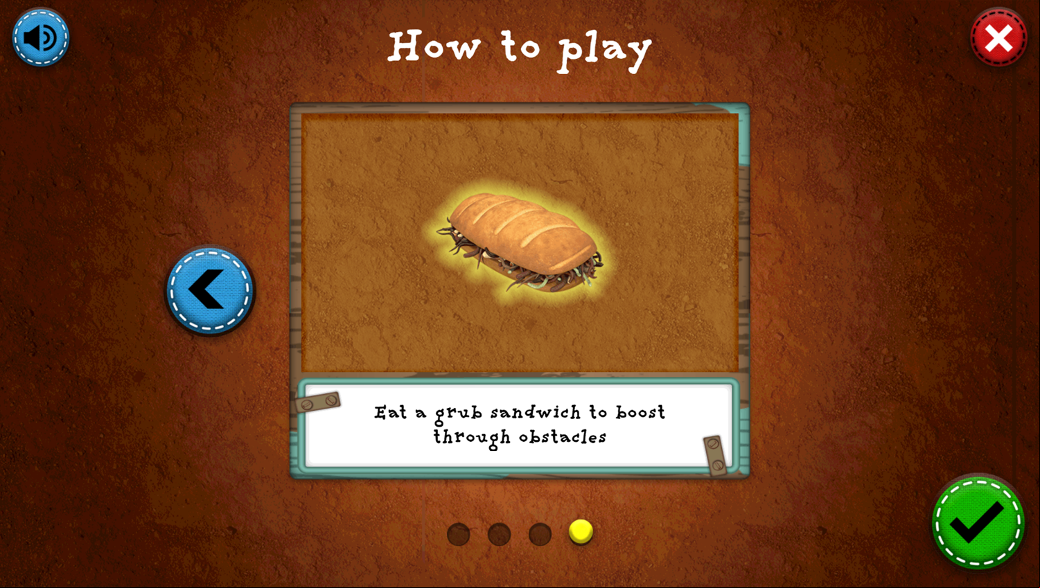 Master Moley Moletown Chase Game Extra Tips Screenshot.