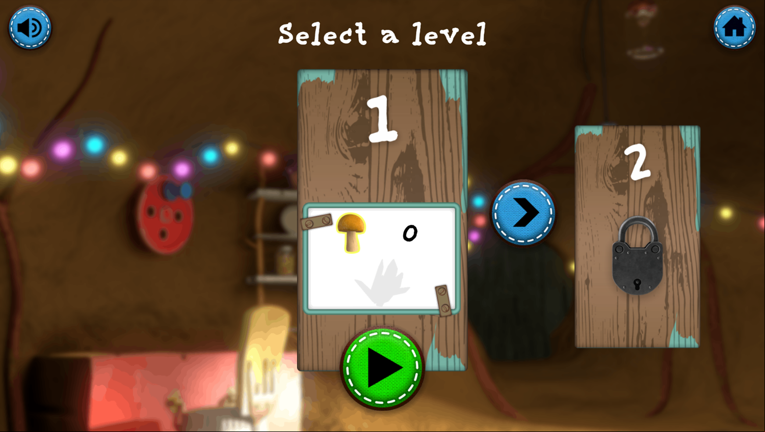 Master Moley Moletown Chase Game Level Select Screenshot.