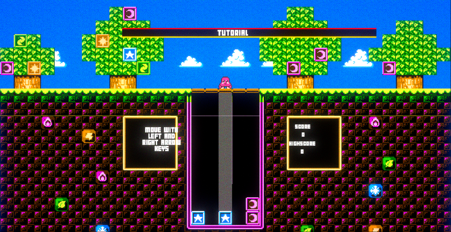Matchformer Game Moving Tutorial Screen Screenshot.