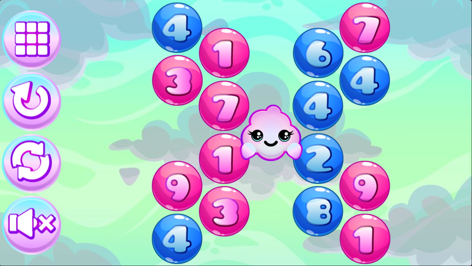 Math Solve a Bubbly Learning Experience Game Next Level Screenshot.